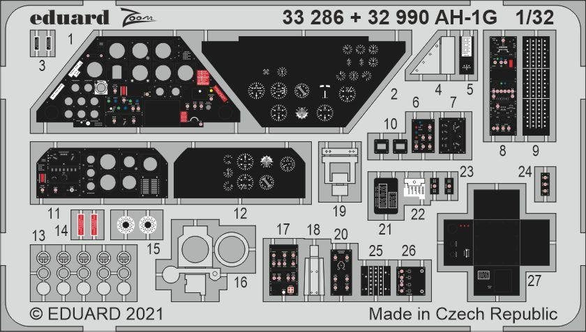 Eduard BIG33138 AH-1G ICM 1/32 – Bild 4