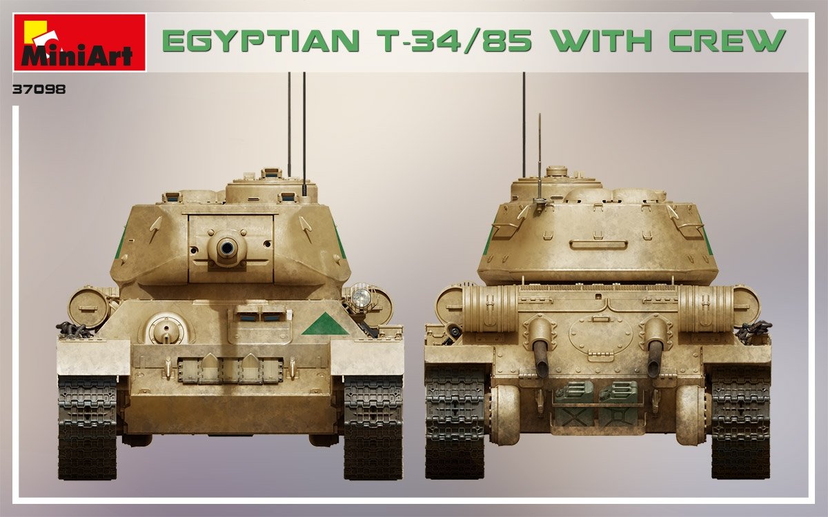 MiniArt 37098 Egyptian T-34/85 1/35 – image 6