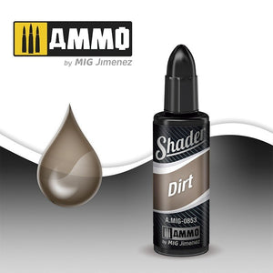 AMMO of Mig Jimenez A.MIG 0853 DIRT SHADER 10ML