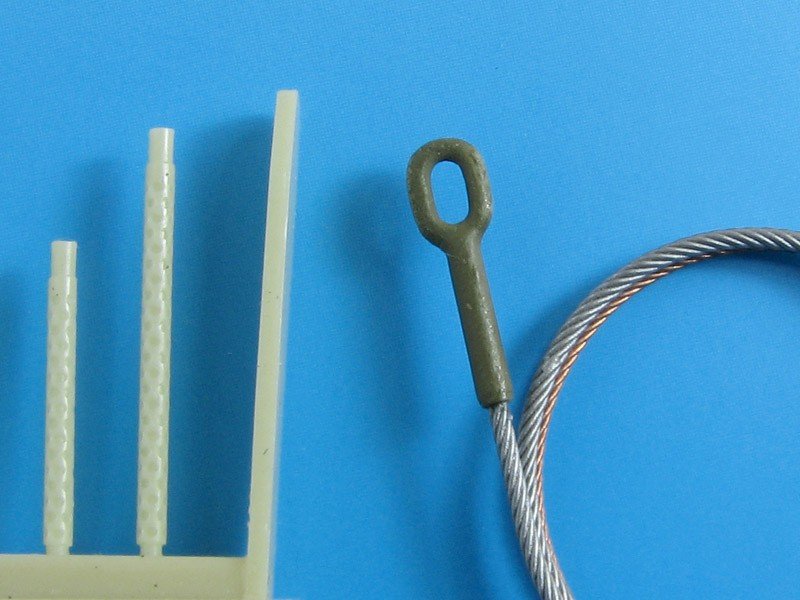 Eureka XXL ER-3503 Towing cable for M4 Sherman 1/35 – zdjęcie 2