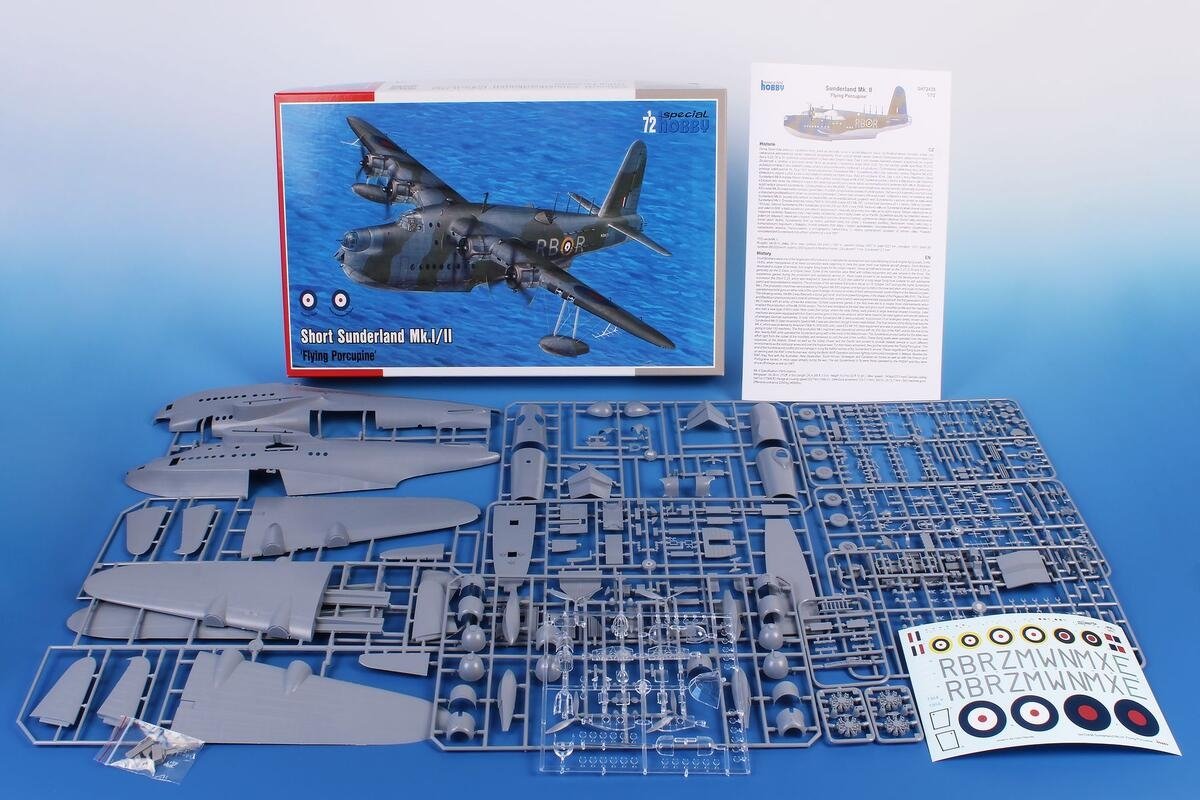 Special Hobby 72438 Short Sunderland Mk.I/II ‘The Flying Porcupine’ 1/72 – Bild 2