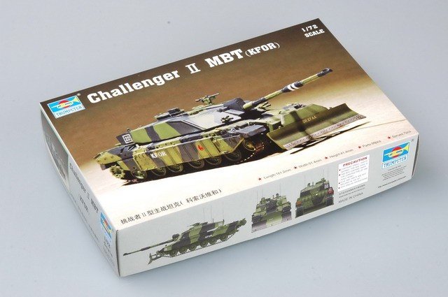 Trumpeter 07216 Challenger II MBT KFOR 1/72 – immagine 2