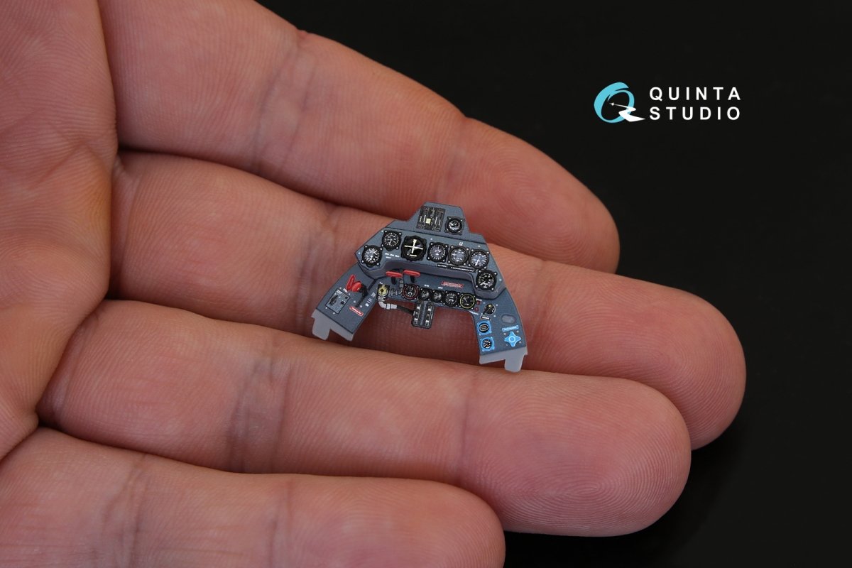 Quinta Studio QD32061 FW 190D-9 3D-Printed &amp;amp; coloured Interior on decal paper (for Hasegawa kit) 1/32 – immagine 7