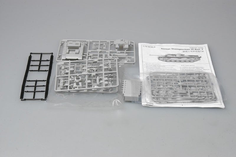 Trumpeter 07259 German Sturmgeschutz III Ausf. F 1/72 – immagine 3