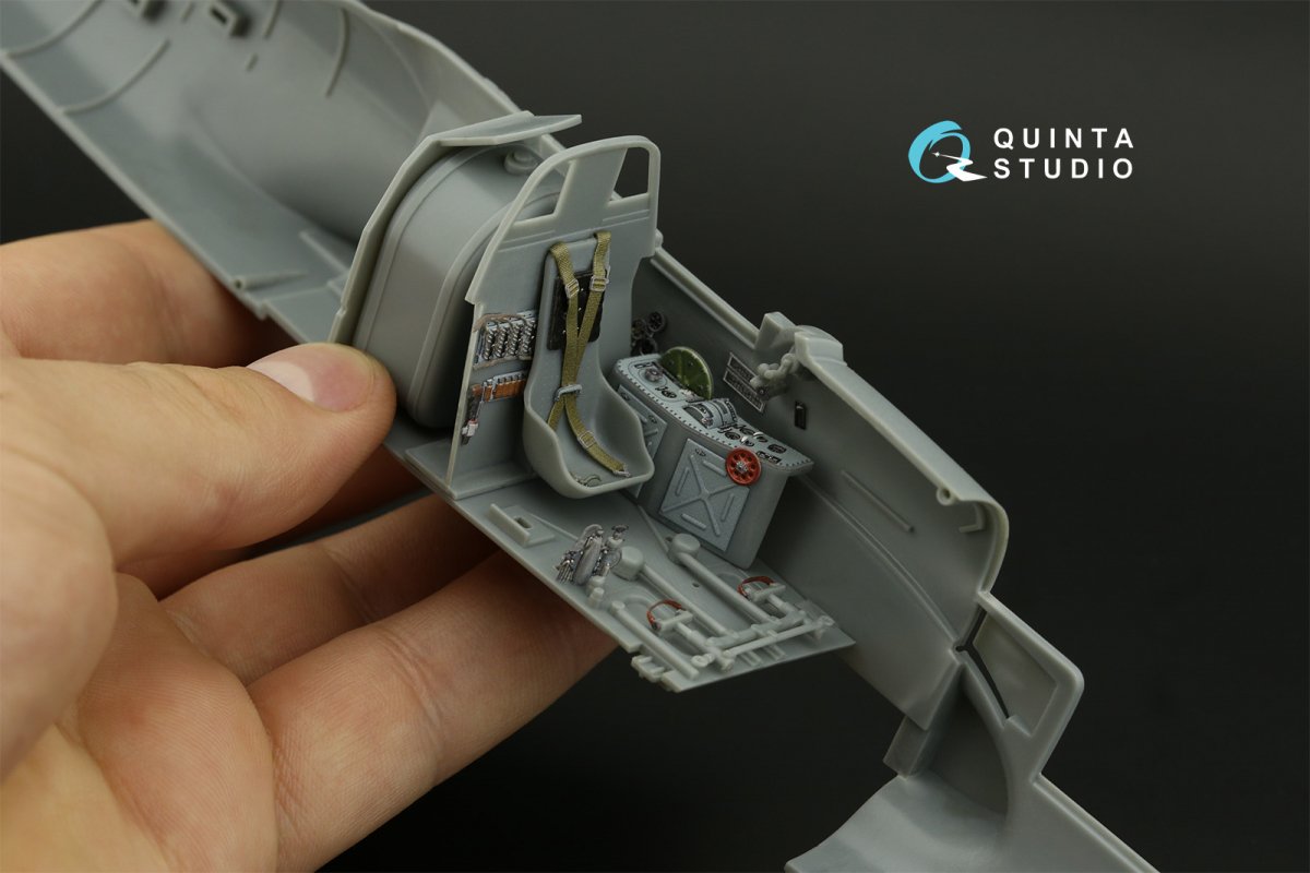 Quinta Studio QD32154 IL-2M3 3D-Printed &amp;amp; coloured Interior on decal paper (Hobby Boss) 1/32 – immagine 10