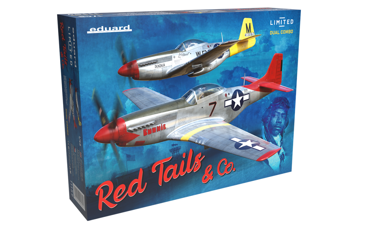 Eduard 11159 RED TAILS &amp;amp; Co. DUAL COMBO 1/48 – immagine 2