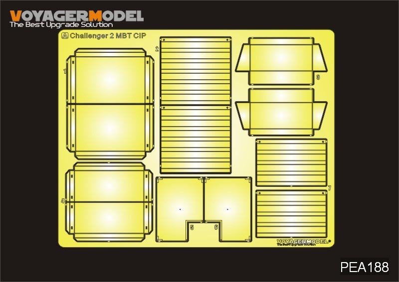 Voyager Model PEA188 Modern British Challenger 2 MBT CIP (GP) 1/35