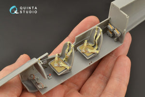 Quinta Studio QD32094 Fi 156C 3D-Printed &amp;amp; coloured Interior on decal paper (Hasegawa) 1/32 – immagine 7