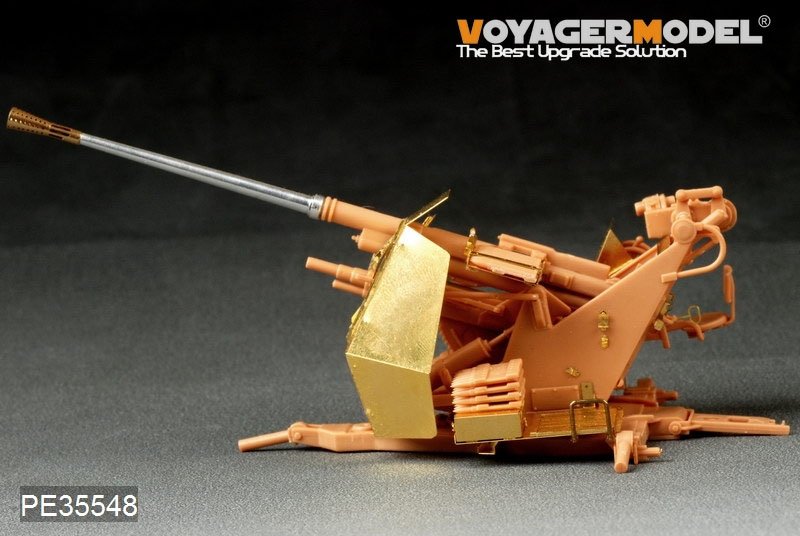 Voyager Model PE35548 WWII German 37mm FlaK37(B ver include Gun barrel）For HOBBY BOSS 1/35 – immagine 2
