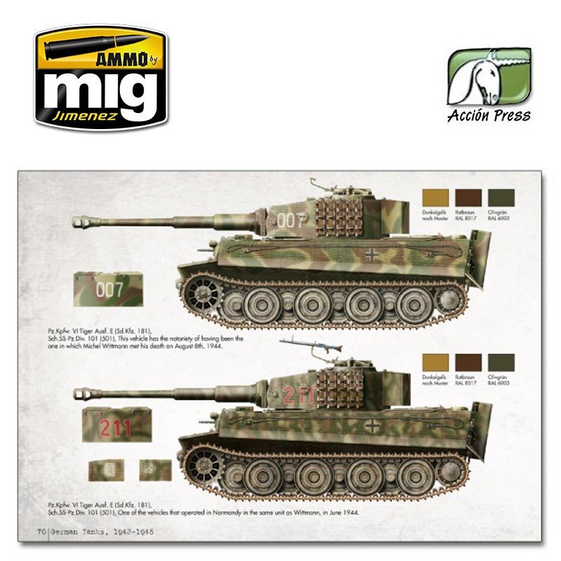 AMMO de Mig Jimenez EURO0017 AS DES PANZERS - PROFILS VOL. 2 (Anglais) – image 6