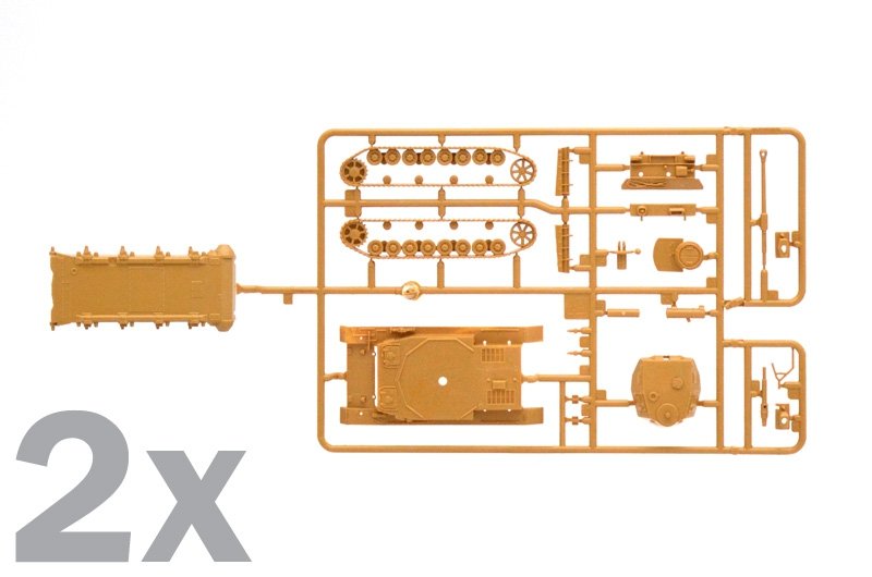 Italeri 7514 SD. KFZ. 161 PZ. KPFW. IV AUSF.F1/F2 1/72 – Bild 4