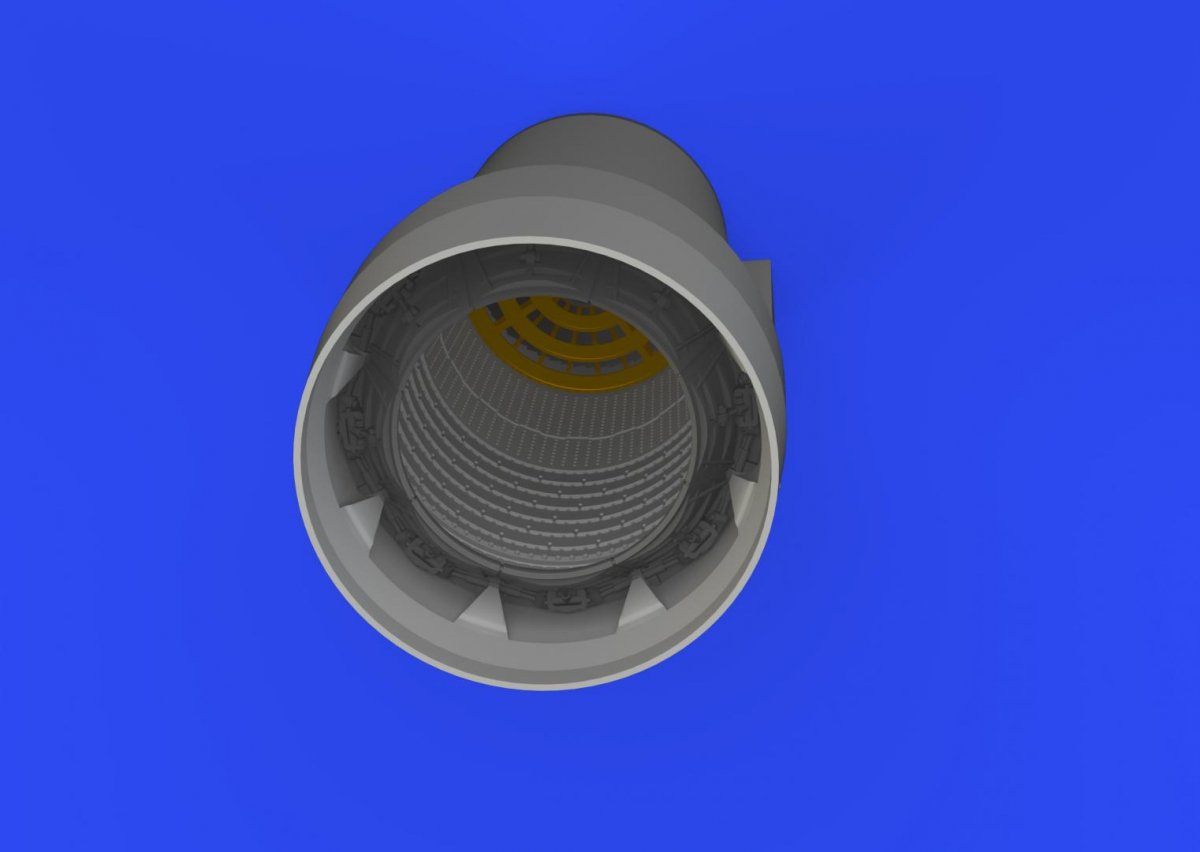 Eduard 648302 Crusader exhaust nozzle EDUARD, HASEGAWA 1/48 – immagine 2