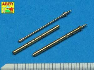 Aber A32017 Set of 2 cal .50 (12,7mm) standard barrels for US aircraft machine guns Browning M2 1/32 – immagine 3
