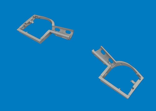 Eduard 672460 Messerschmitt Bf-109 K-4 - Wheel Bays Eduard Kits / 3D-Printed 1/72