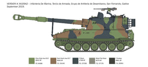 Italeri 6589 M109 A2/A3/G 1/35 – imagen 8