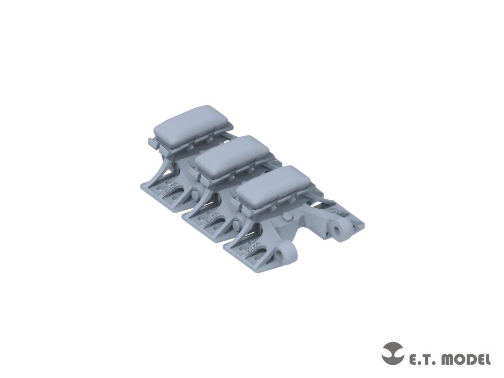 E.T. Model P35-405 WWII German Sd.kfz.251/Sd.kfz.11 Track links &amp;amp; Sprockets Early 3d Printed 1/35 – immagine 5