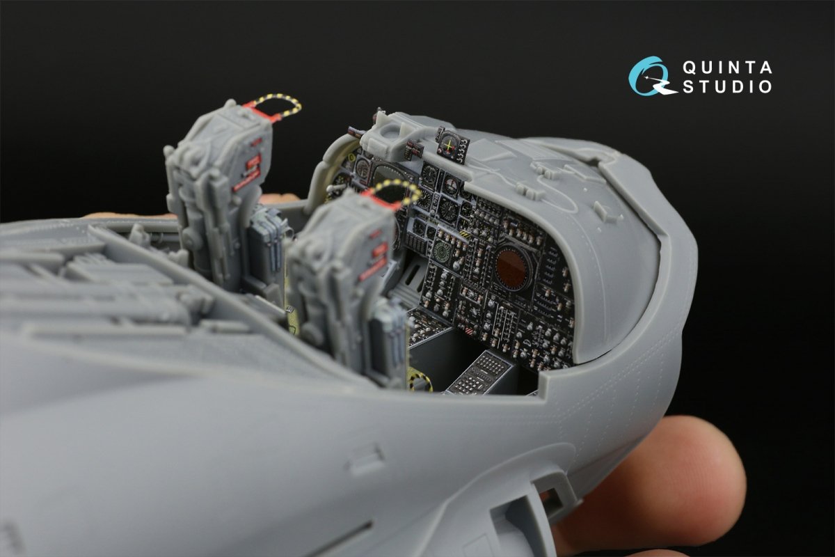 Quinta Studio QD32106 A-6E Intruder 3D-Printed &amp;amp; coloured Interior on decal paper (Trumpeter) 1/32 – immagine 8