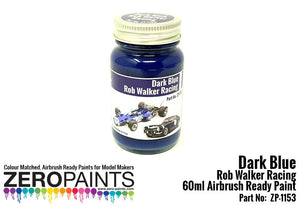 Zero Paints ZP-1153 Rob Walker Racing Dark Blue Paint 60ml – imagen 2