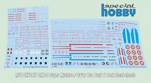 Special Hobby 72417 SMB-2 Super Mystere Duo Pack + książka 1/72 – immagine 2