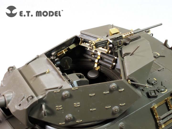 ET Model E35-253 Chasseur de chars M10 de l&amp;#39;armée américaine (production intermédiaire) (Pour TAMIYA 35350) (1/35) – image 8