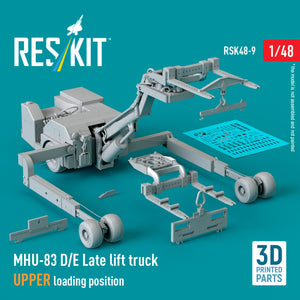 RESKIT RSK48-0009 MHU-83 D/E Late lift truck UPPER loading position (3D Printed model kit) 1/48 – immagine 2
