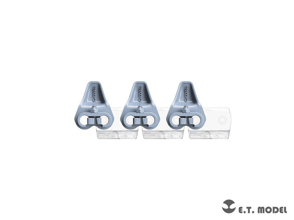 E.T. Model P35-092 US ARMY M4 Sherman Wide Guide Horn End Connectors 1/35 – Bild 2
