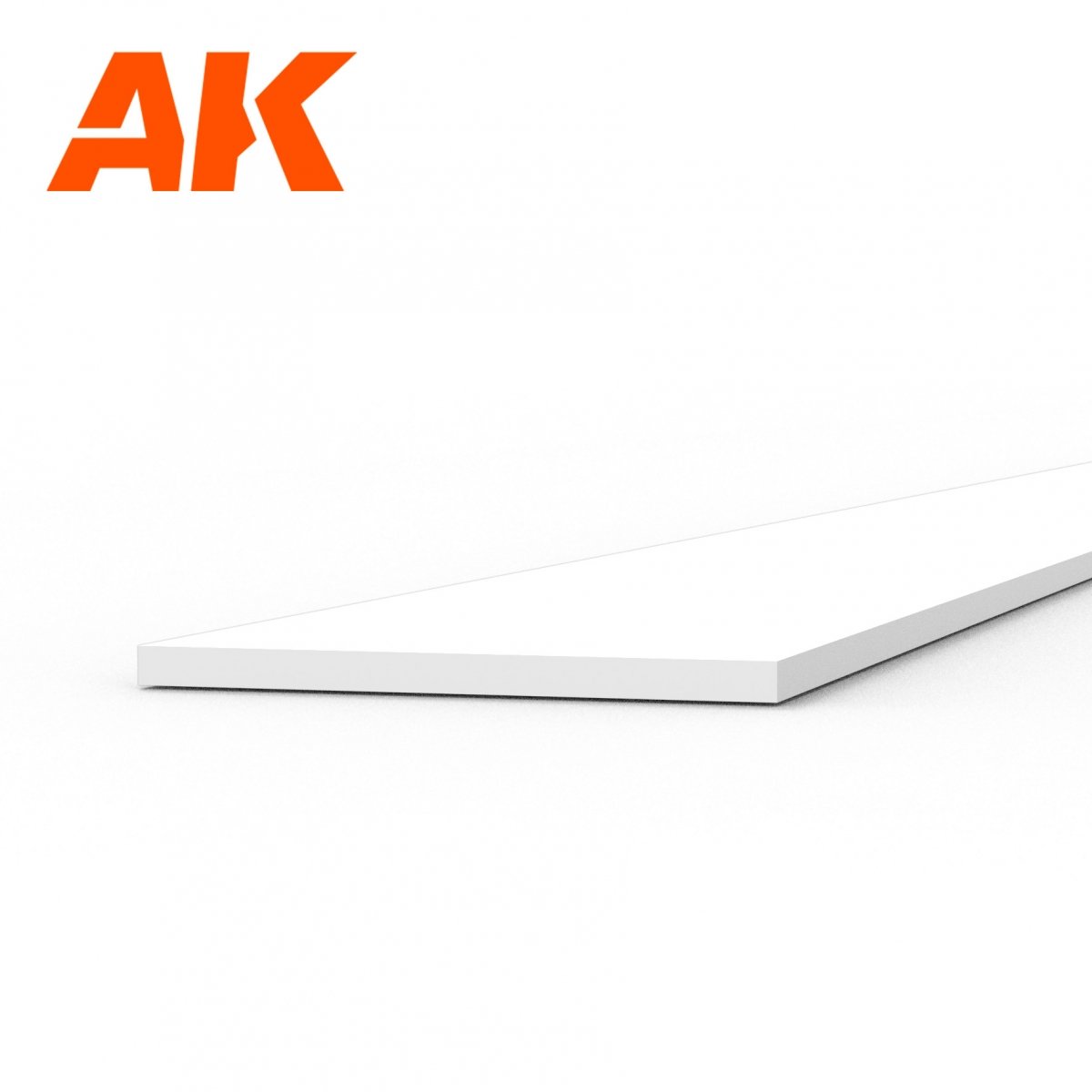 AK Interactive AK6506 STRIPS 0.30 X 5.00 X 350MM – STYRENE STRIP – (10 UNITS) – immagine 2