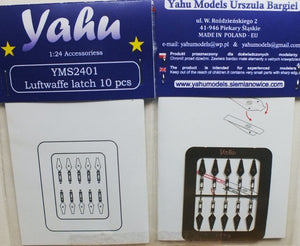 Yahu YMS2401 Luftwaffe latch 10 pcs – zapinki 1/24