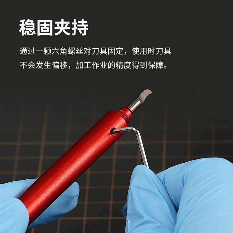 DSPIAE AT-EH Universal aluminum alloy clamp, handle 3.175mm – immagine 4