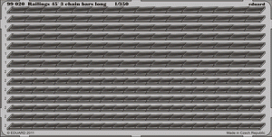 Eduard 99020 Railings 45´ 3 chain bars long 1/350