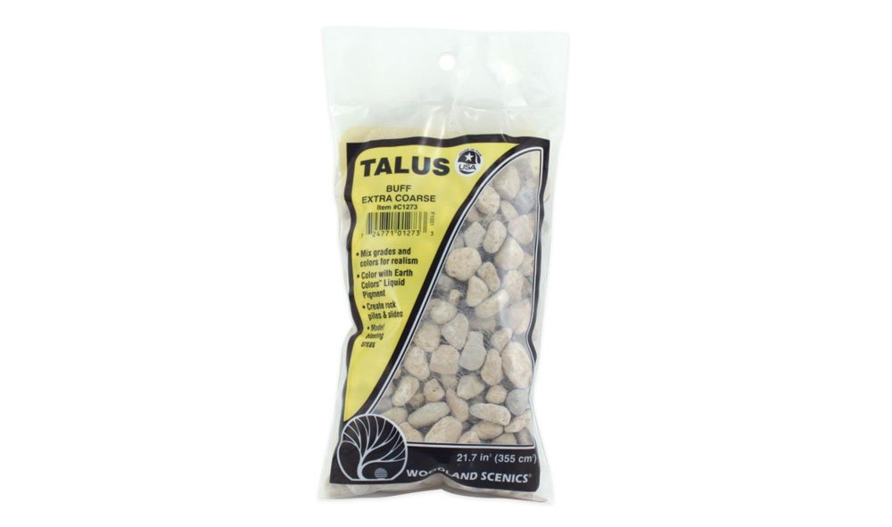 Woodland Scenics WC1273 Extra Coarse Buff Talus - kruszywo skalne bardzo grube – immagine 2