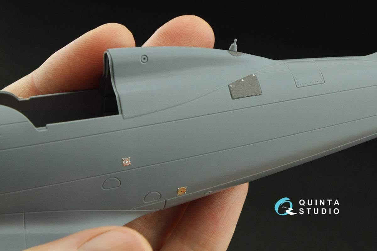 Quinta Studio QP32019 Hatches and Panels for Macchi Mc. 202 Folgore (Italeri) 1/32 – Bild 7