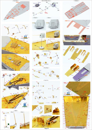 Pontos 35028F1 USS DDG-92 Momsen Flight IIa Detail Up Set 1/350 – immagine 20
