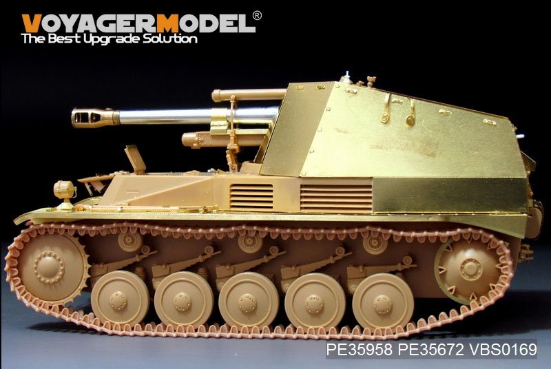 Maquette Voyager PE35958 Obusier automoteur allemand Wespe Basic de la Seconde Guerre mondiale pour TAMIYA 35200/35358 au 1/35 – image 23