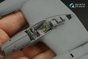 Quinta Studio QD48327 P-38J 3D-Printed &amp;amp; coloured Interior on decal paper (Tamiya) 1/48 – immagine 10