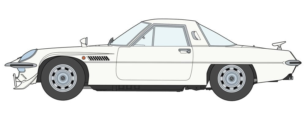 Hasegawa 20522 Mazda Cosmo Sports w / Chin Spoiler 1/24 – immagine 2