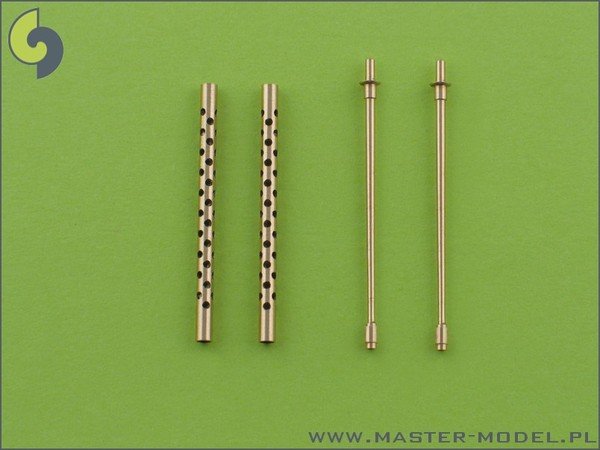 Master AM-32-001 Browning M2 aircraft .50 caliber (12.7mm) barrels (2pcs) 1/32