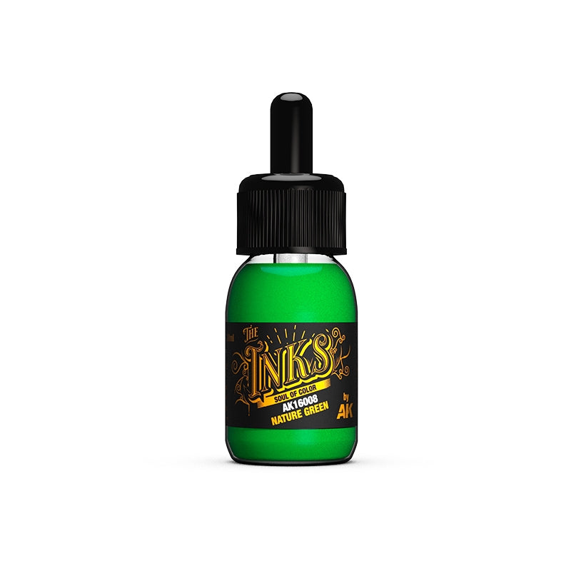 AK Interactive AK16022 SECUNDARY COLORS – INK SET 3x30ml – imagen 4