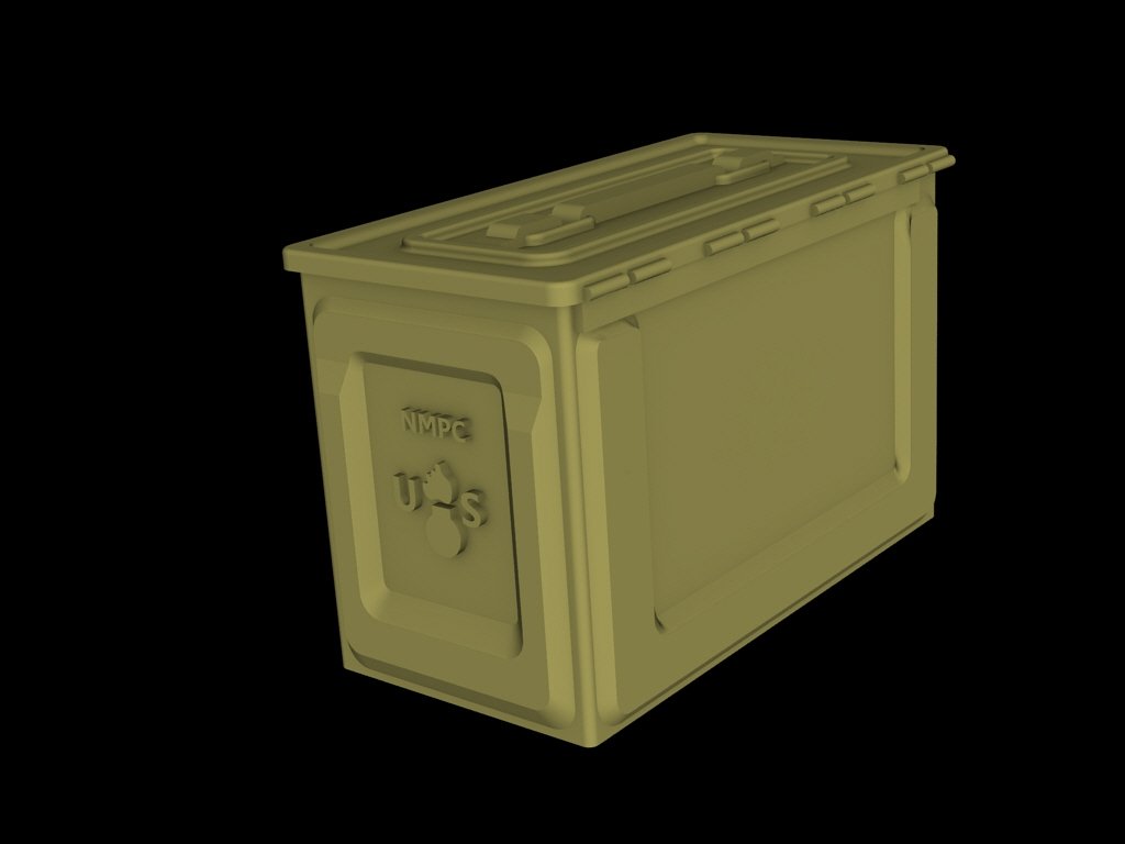Panzer Art RE35-394 Boîtes de munitions américaines pour munitions de calibre .5 (motif métallique) 1/35 – image 3
