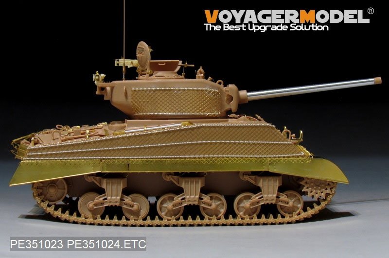 Voyager Model PE351024 WWII US M4A3 Track Covers For MENG TS-043 1/35 – immagine 7