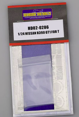 Hobby Design HD02-0286 Nissan R390 GT1 Detail-Up Set (for Tamiya) 1/24 – zdjęcie 2