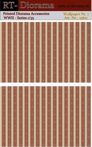 RT-Diorama 35821 Printed Accessories: Wallpaper Nr.7 1/35