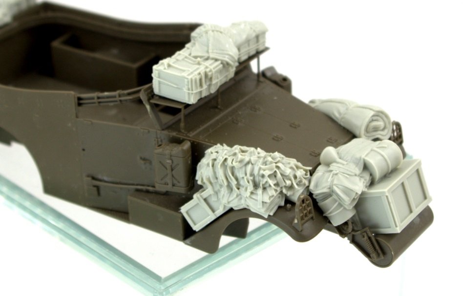 Panzer Art RE35-708 M3A1 &amp;quot;Scout car&amp;quot; stowage set (British) 1/35