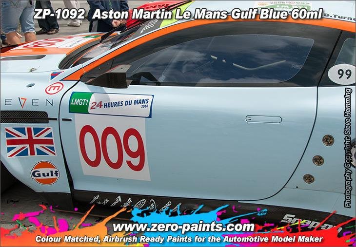 Zero Paints ZP-1092 Aston Martin Le Mans Gulf Blue Paint 60ml – immagine 3