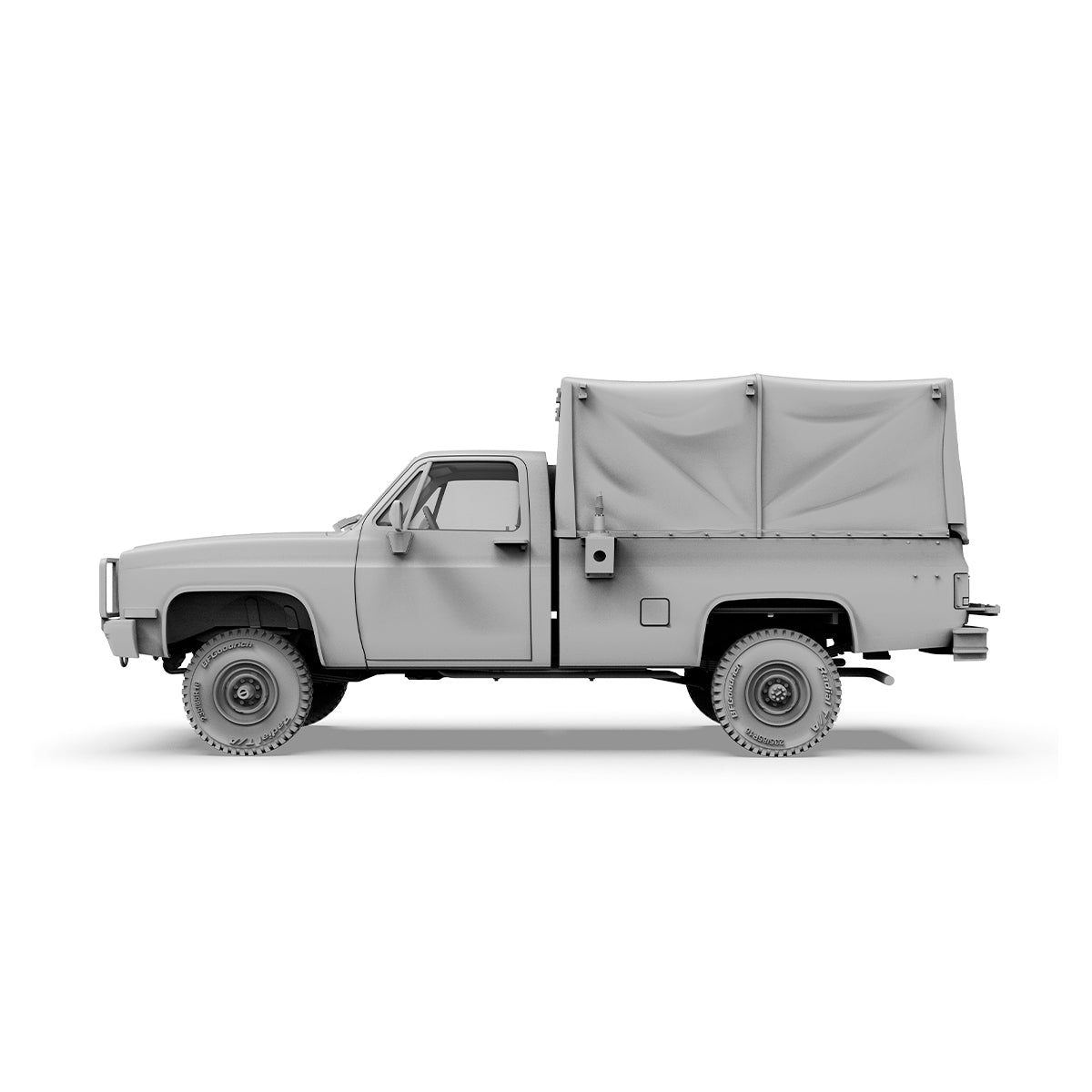 AK Interactive AK35031 M1008 TROOP CARRIER WITH TARP 1/35 – Bild 2