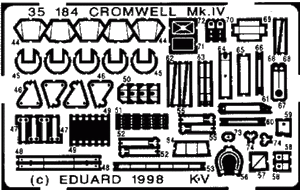 Eduard 35184 Cromwell Mk. IV 1/35 Tamiya