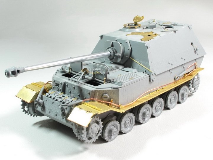 E.T. Model E35-215 WWII German Ferdinand/Elefant Schwerer Jagdpanzer Fenders (For DRAGON Kit) 1/35 – immagine 2