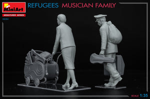 MiniArt 38084 REFUGEES. MUSICIAN FAMILY 1/35 – immagine 5