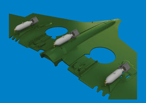 Eduard 6481083 P-40 100lb M30 US bombs PRINT EDUARD 1/48 – image 2