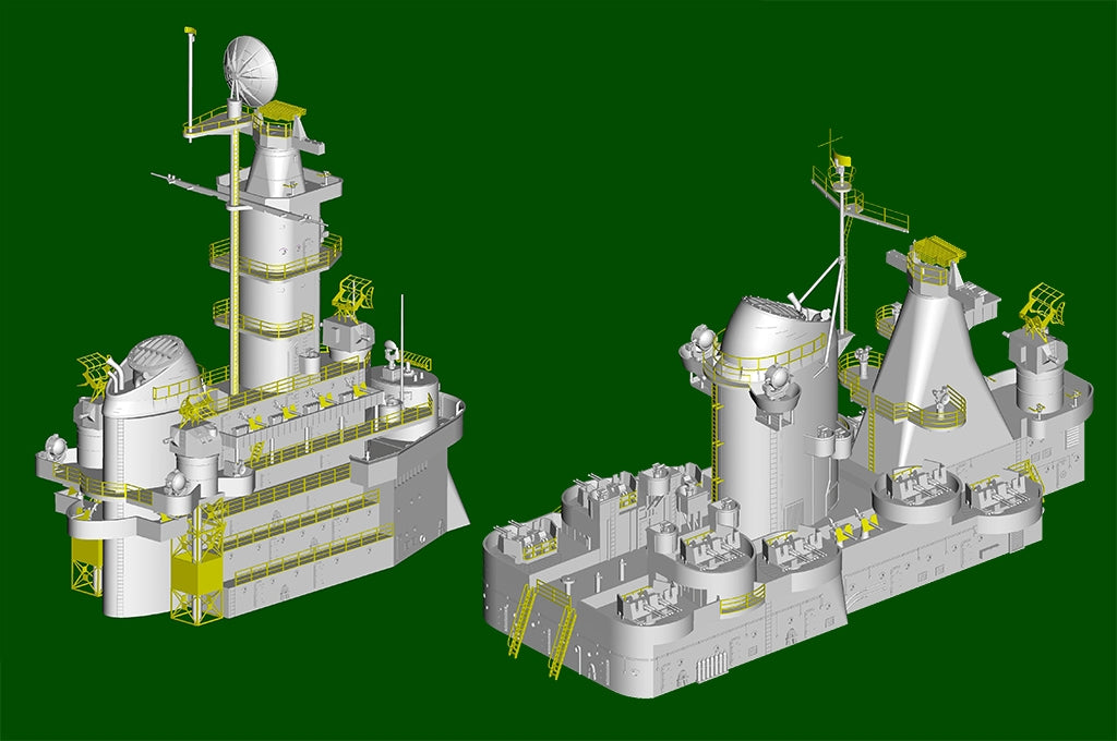 Trumpeter 05372 USS Montana BB-67 1/350 – immagine 10